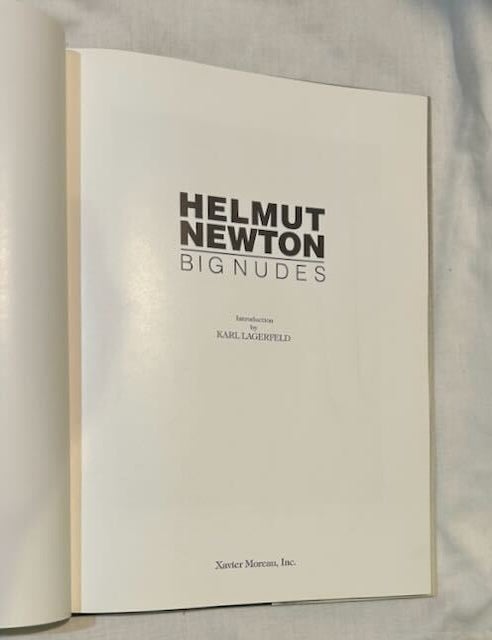 Item #37775 Big Nudes. Helmut Newton.