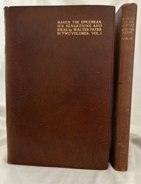 Item #37798 Marius the Epicurean. Walter Pater.
