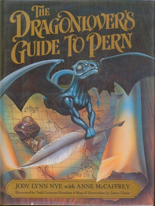 Item #8758 The Dragonlover's Guide to Pern. Jody Lynne Nye, Anne McCaffrey