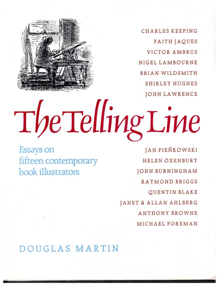 Item #9559 The Telling Line. Douglas Martin.